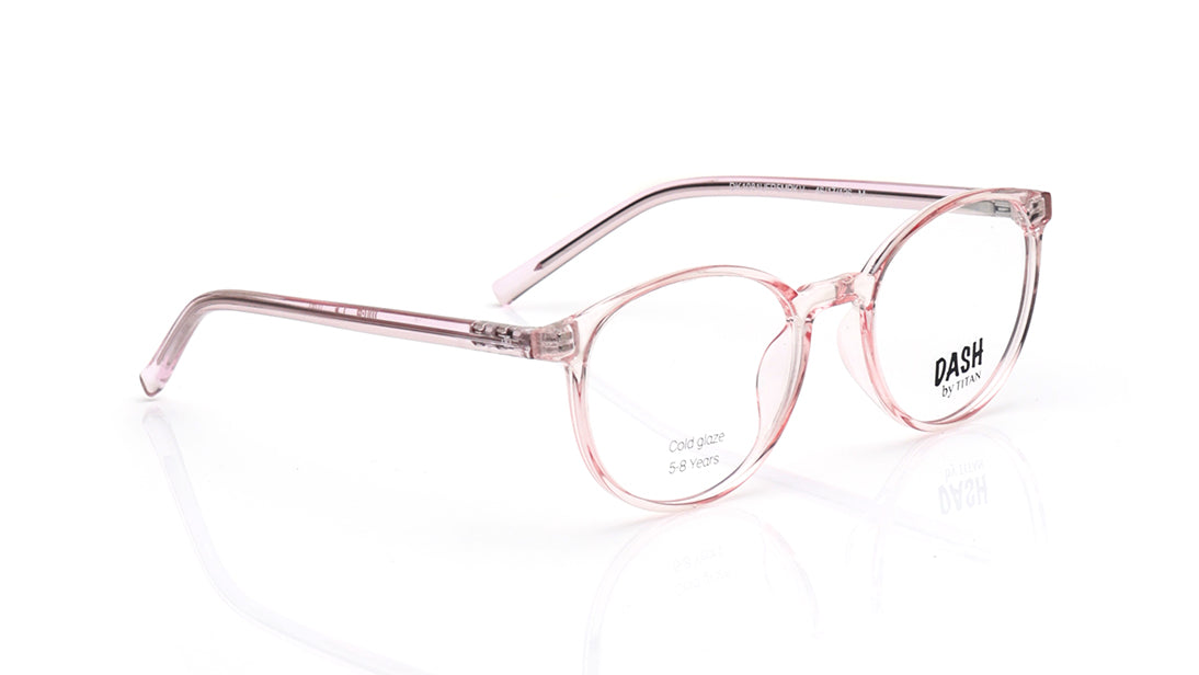 Pink Round Rimmed Eyeglasses for Kids