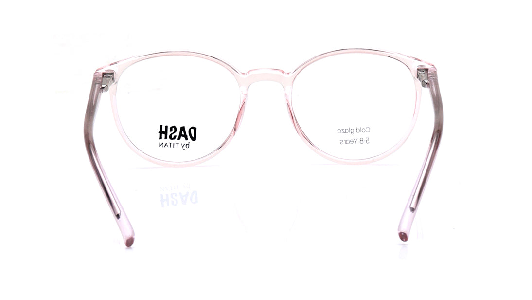Pink Round Rimmed Eyeglasses for Kids