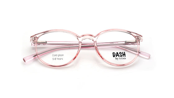 Pink Round Rimmed Eyeglasses for Kids