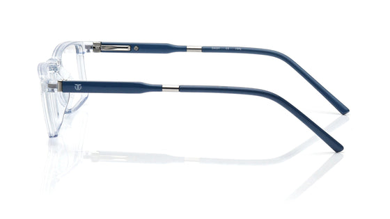 Blue  Rectangle Rimmed Eyeglasses for Kids