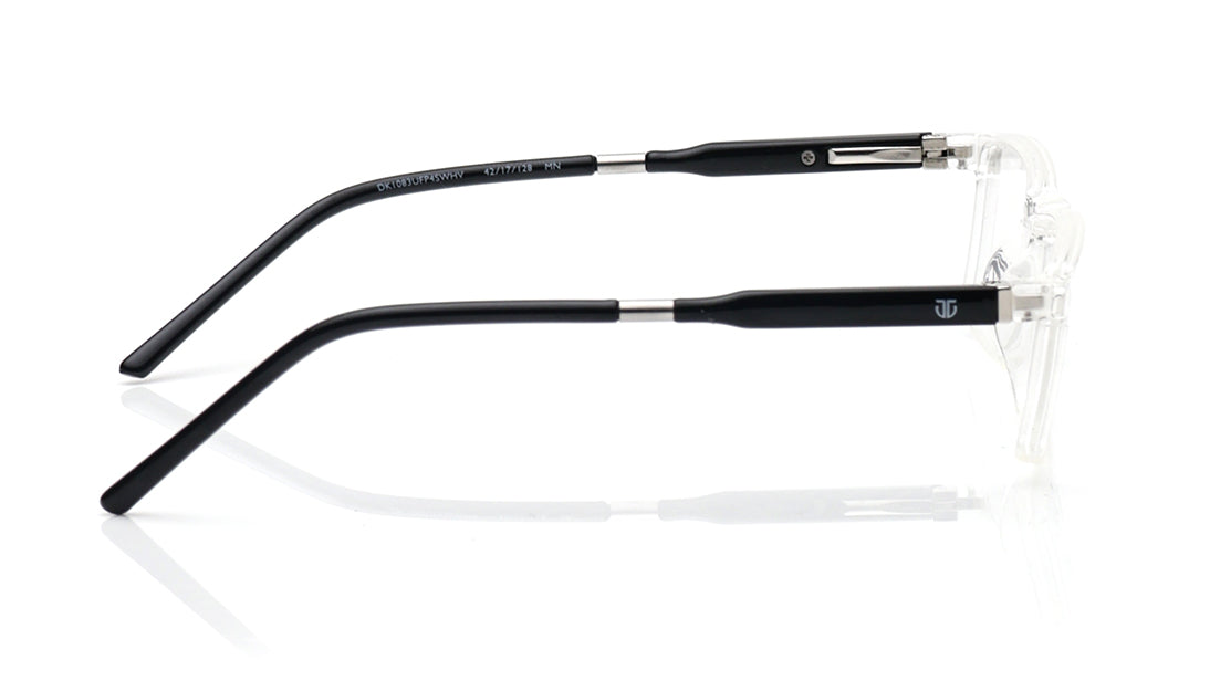 Crystal Rectangle Rimmed Eyeglasses for Kids