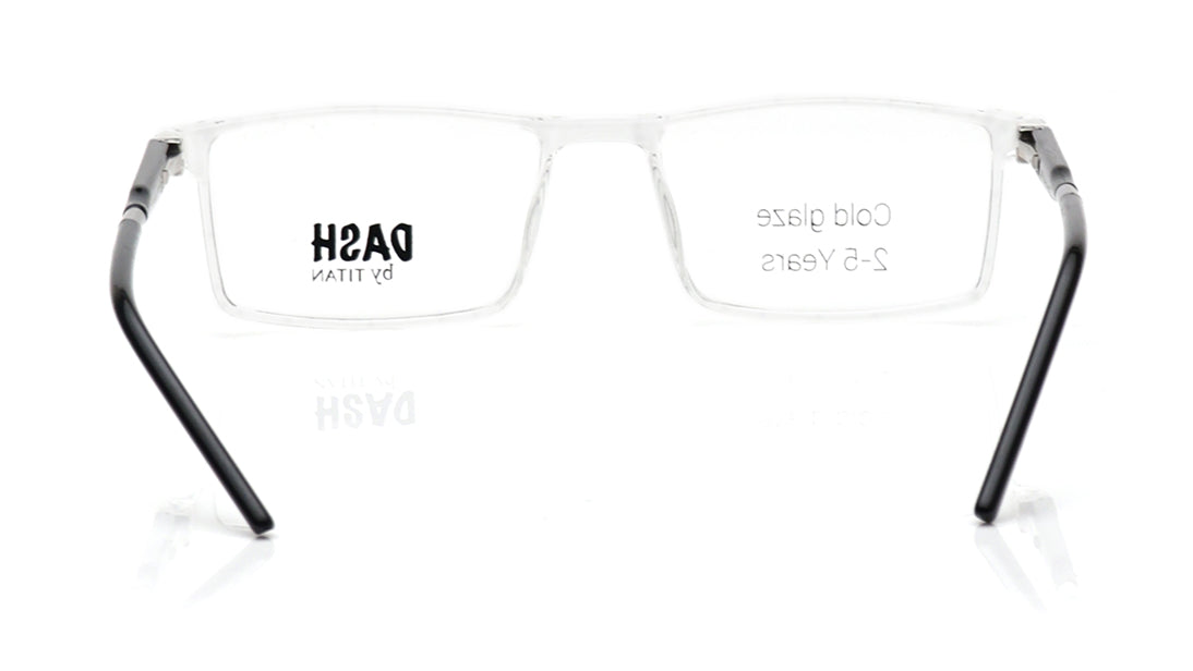 Crystal Rectangle Rimmed Eyeglasses for Kids