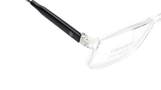 Crystal Rectangle Rimmed Eyeglasses for Kids