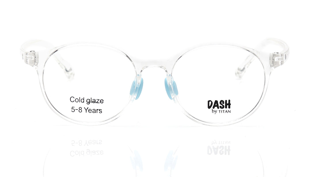 Crystal Round Rimmed Eyeglasses for Kids