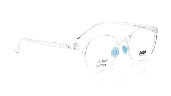 Crystal Round Rimmed Eyeglasses for Kids