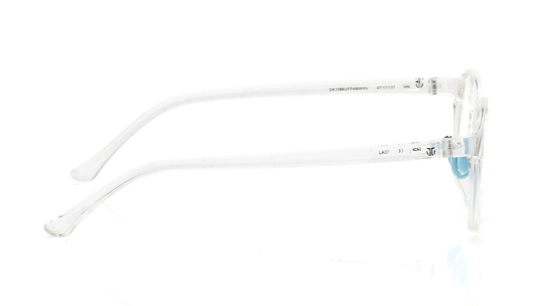 Crystal Round Rimmed Eyeglasses for Kids