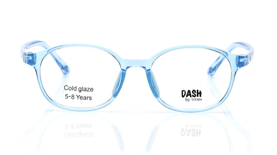 Blue Round Rimmed Eyeglasses for Kids