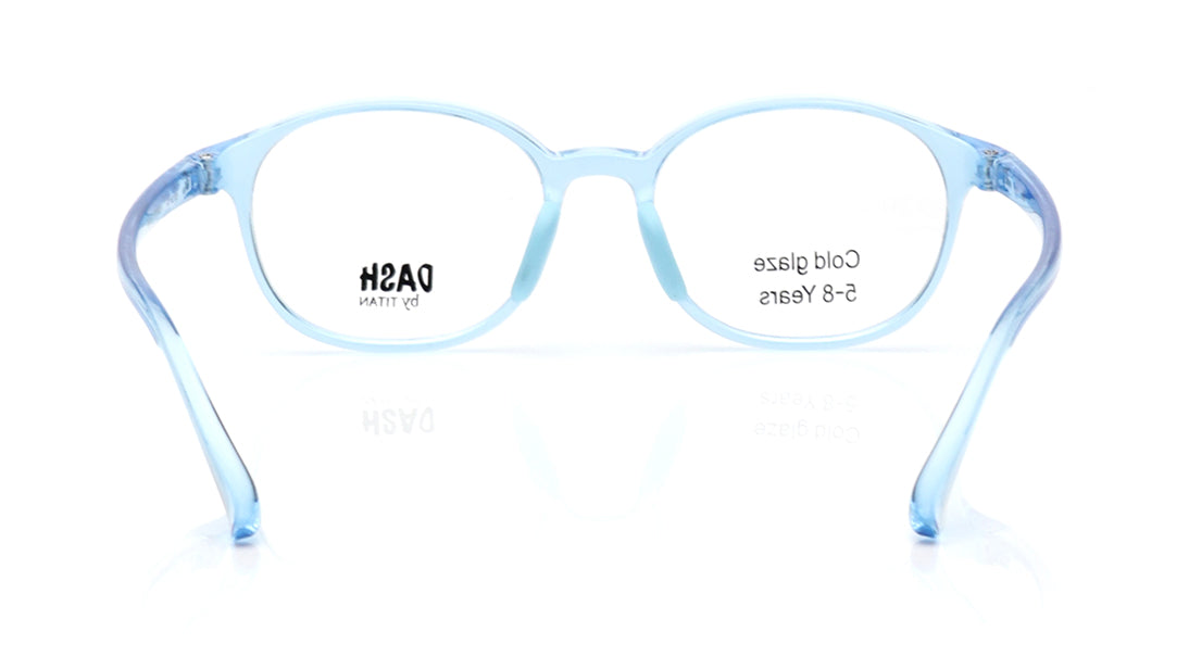 Blue Round Rimmed Eyeglasses for Kids