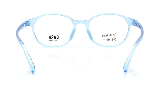 Blue Round Rimmed Eyeglasses for Kids