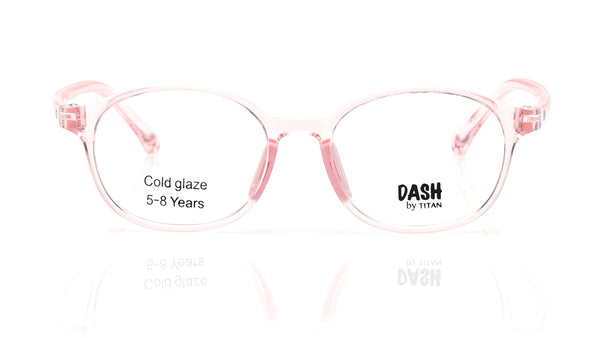 Crystal Round Rimmed Eyeglasses for Kids