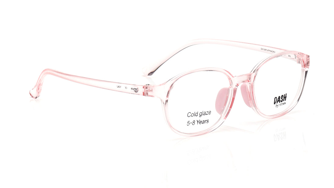 Crystal Round Rimmed Eyeglasses for Kids