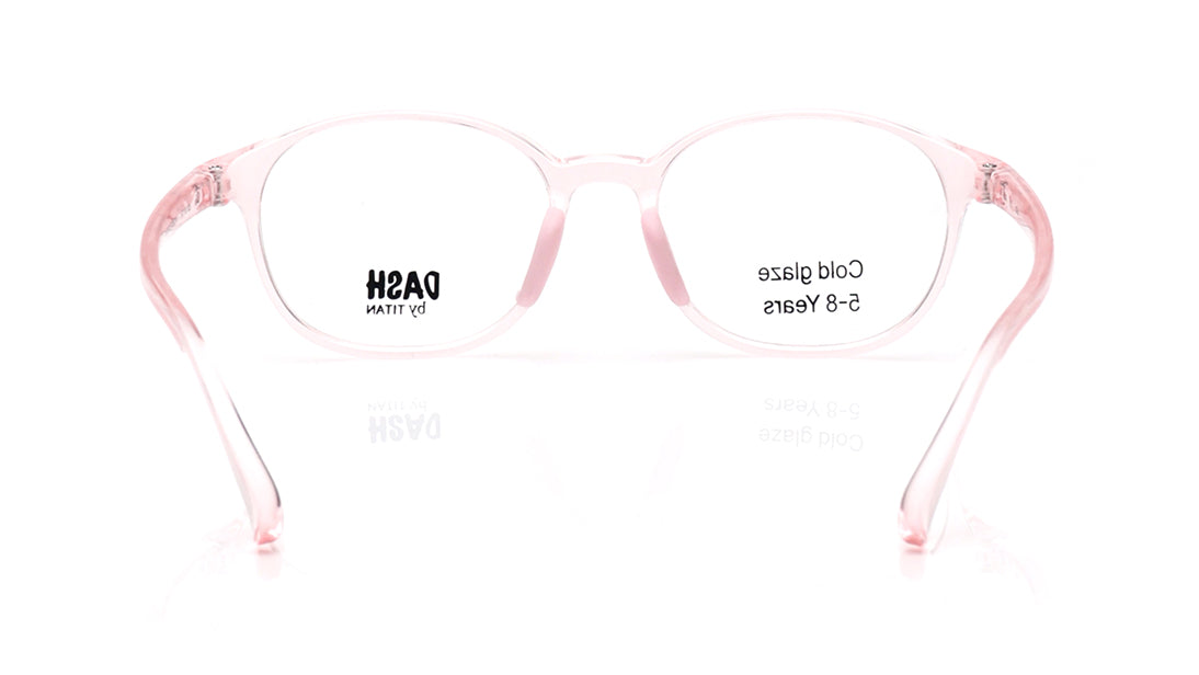 Crystal Round Rimmed Eyeglasses for Kids