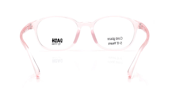 Crystal Round Rimmed Eyeglasses for Kids