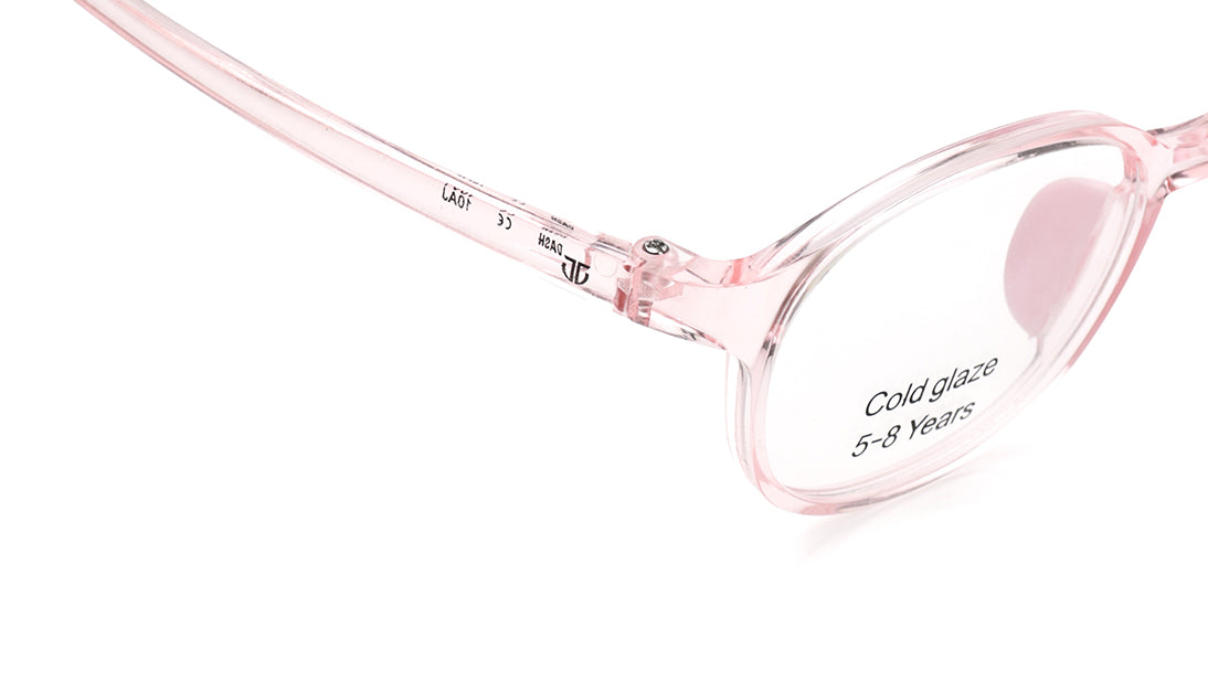 Crystal Round Rimmed Eyeglasses for Kids