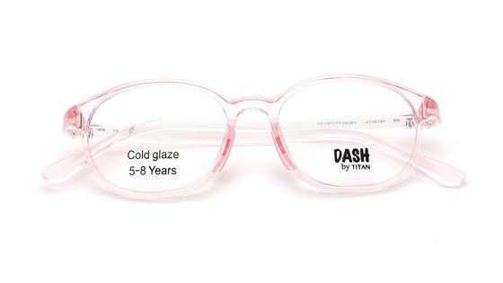 Crystal Round Rimmed Eyeglasses for Kids
