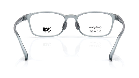 Grey Square Rimmed Eyeglasses for Kids