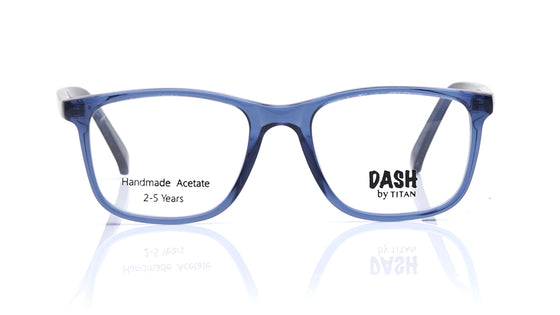 Blue Square Rimmed Eyeglasses for Kids