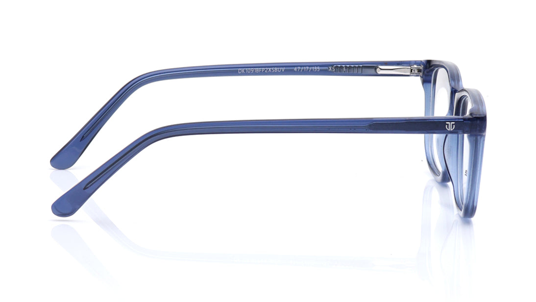 Blue Square Rimmed Eyeglasses for Kids