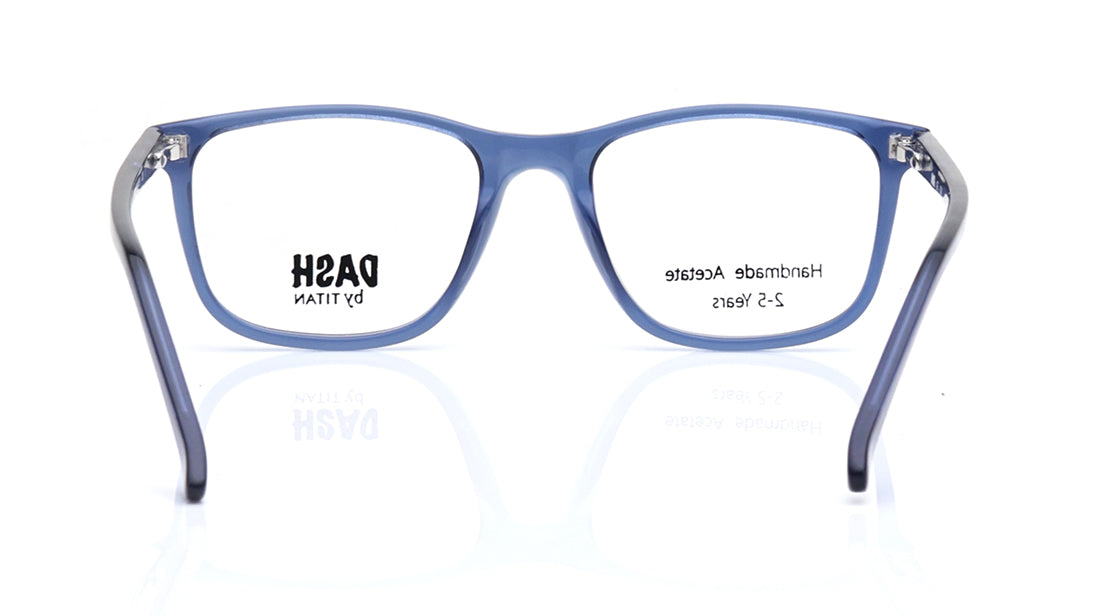 Blue Square Rimmed Eyeglasses for Kids