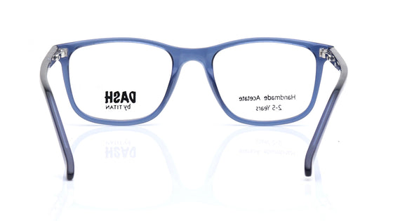 Blue Square Rimmed Eyeglasses for Kids