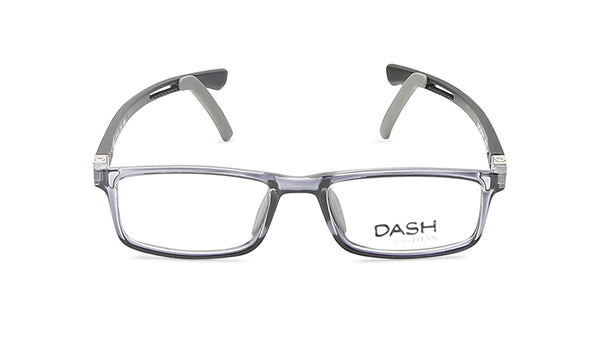 Grey Rectangle Rimmed Eyeglasses (DKRTUFP2GYV|47)