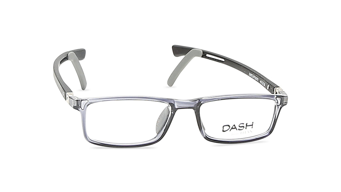 Grey Rectangle Rimmed Eyeglasses (DKRTUFP2GYV|47)