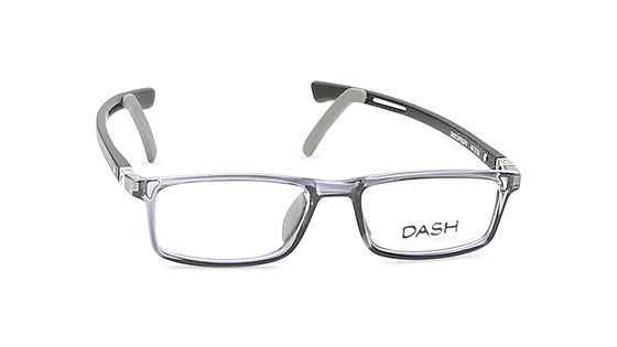 Grey Rectangle Rimmed Eyeglasses (DKRTUFP2GYV|47)