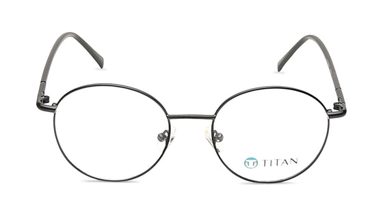 Grey Round Rimmed Eyeglasses(EW1071MFM1V)
