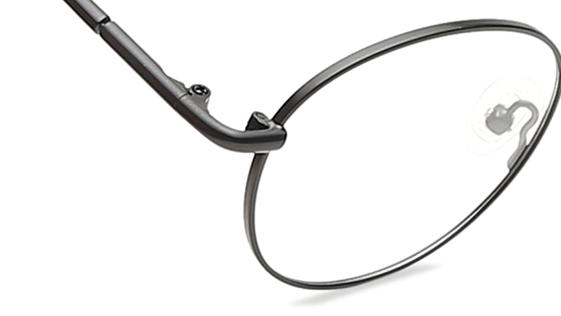 Grey Round Rimmed Eyeglasses(EW1071MFM1V)