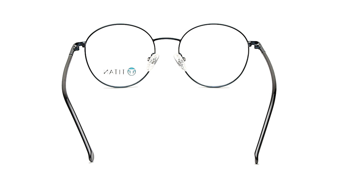 Blue Round Rimmed Eyeglasses for Men