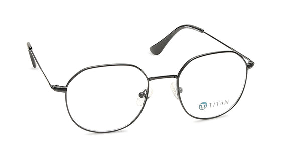 Grey Square Rimmed Eyeglasses for Men