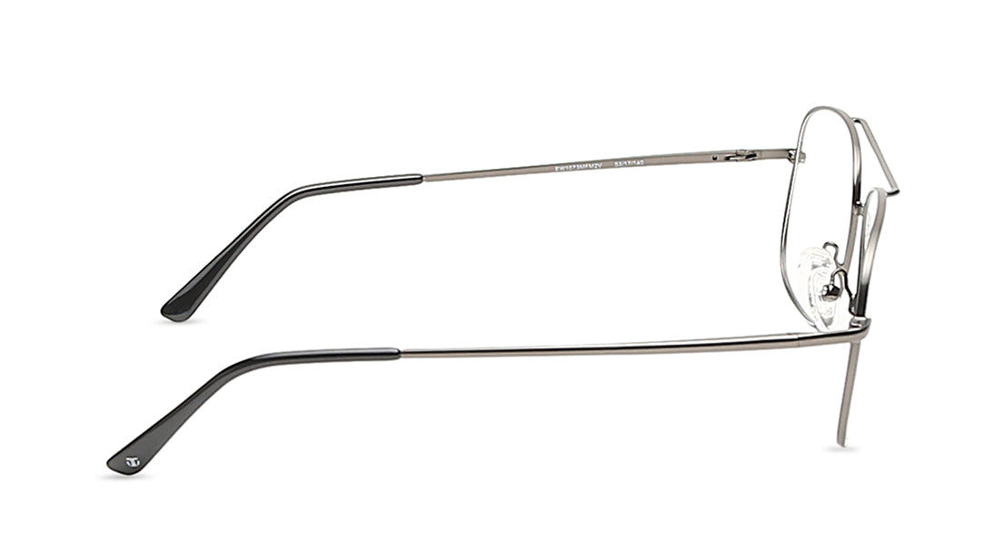 Silver Square Rimmed Eyeglasses(EW1073MFM2V)