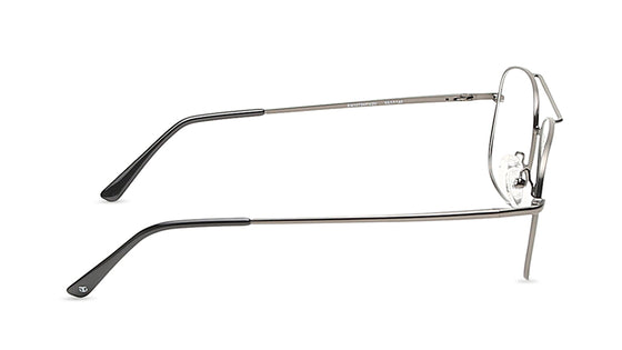 Silver Square Rimmed Eyeglasses(EW1073MFM2V)