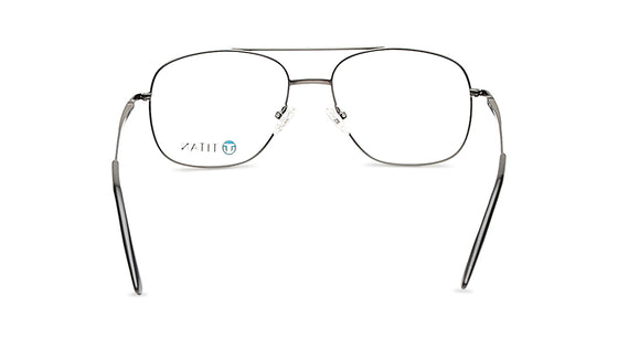 Silver Square Rimmed Eyeglasses(EW1073MFM2V)
