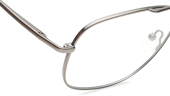 Silver Square Rimmed Eyeglasses(EW1073MFM2V)