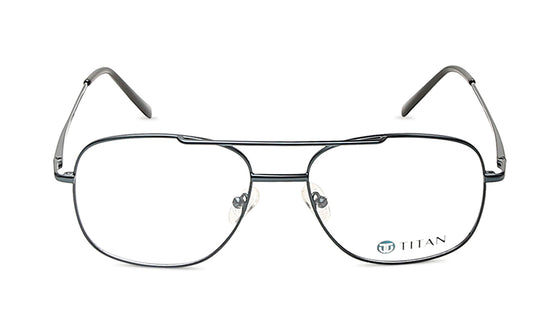 Blue Square Rimmed Eyeglasses(EW1073MFM3V)