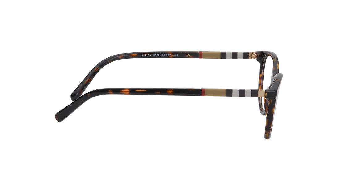 Brown Square Rimmed Eyeglasses for Women