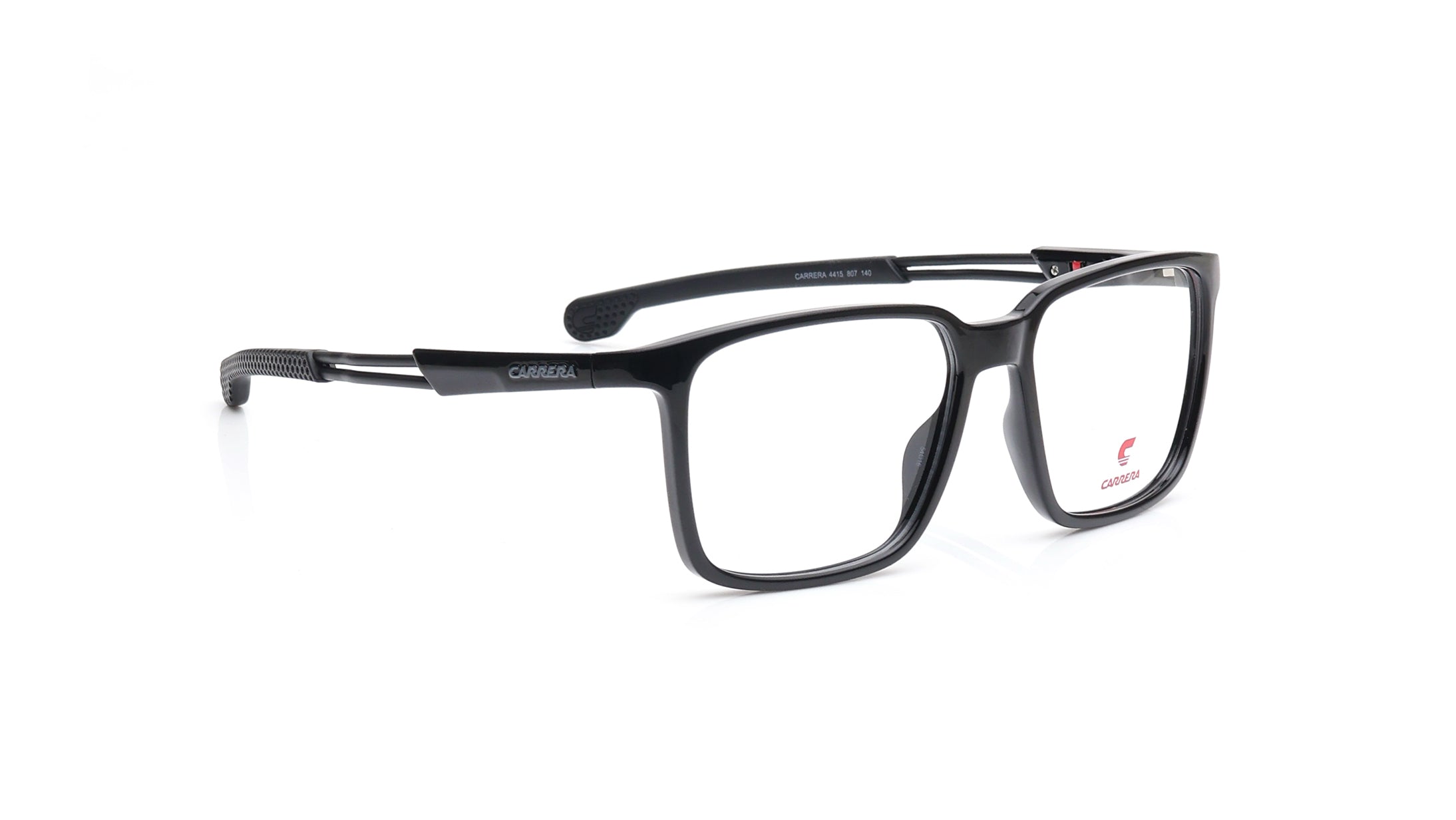 Rectangle Black Rimmed Eyeglasses for Men