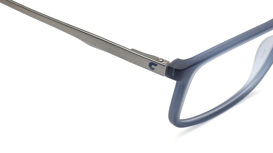 Blue Rectangle Eyeglasses for Men