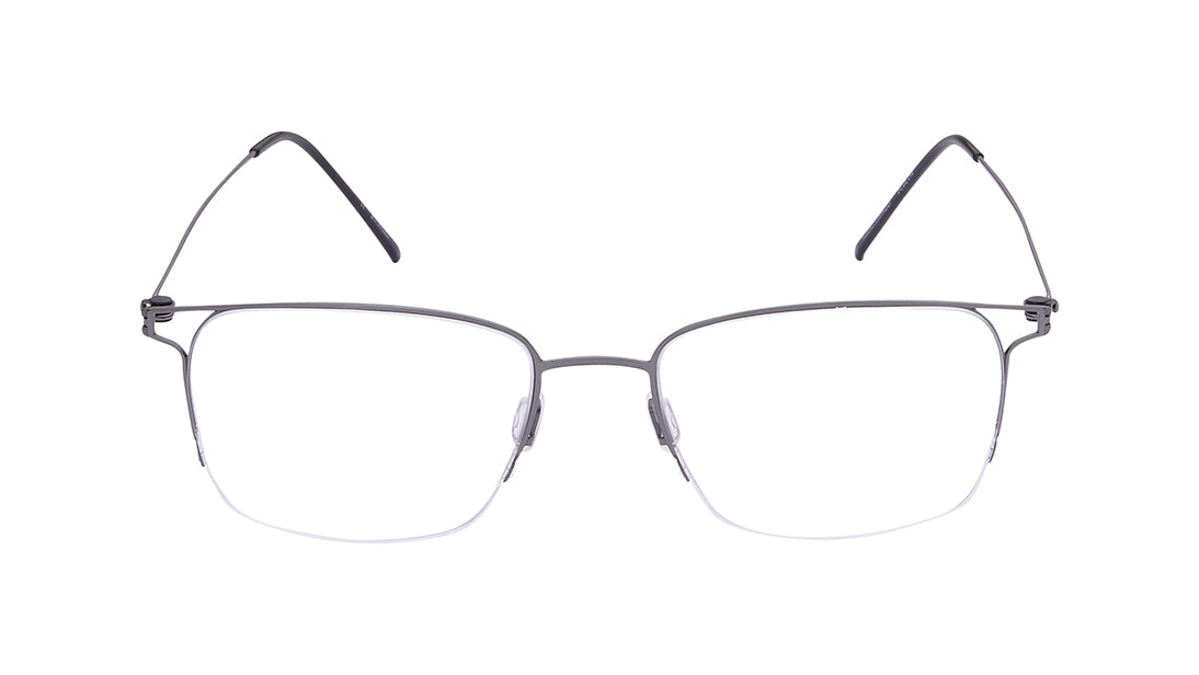 Metz - Grey Semi-Rimmed Eyeglasses