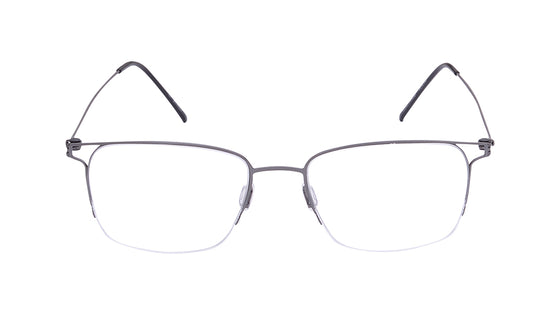 Metz - Grey Semi-Rimmed Eyeglasses