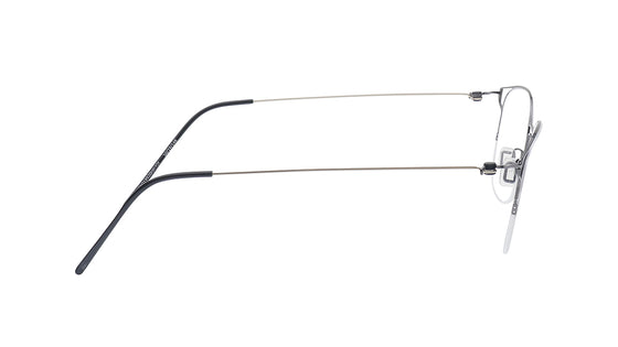 Orleans - Grey Semi-Rimmed Eyeglasses