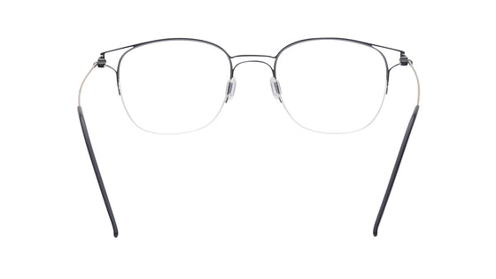 Orleans - Grey Semi-Rimmed Eyeglasses