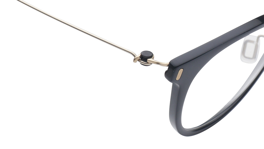 Lille - Black Rimmed Eyeglasses