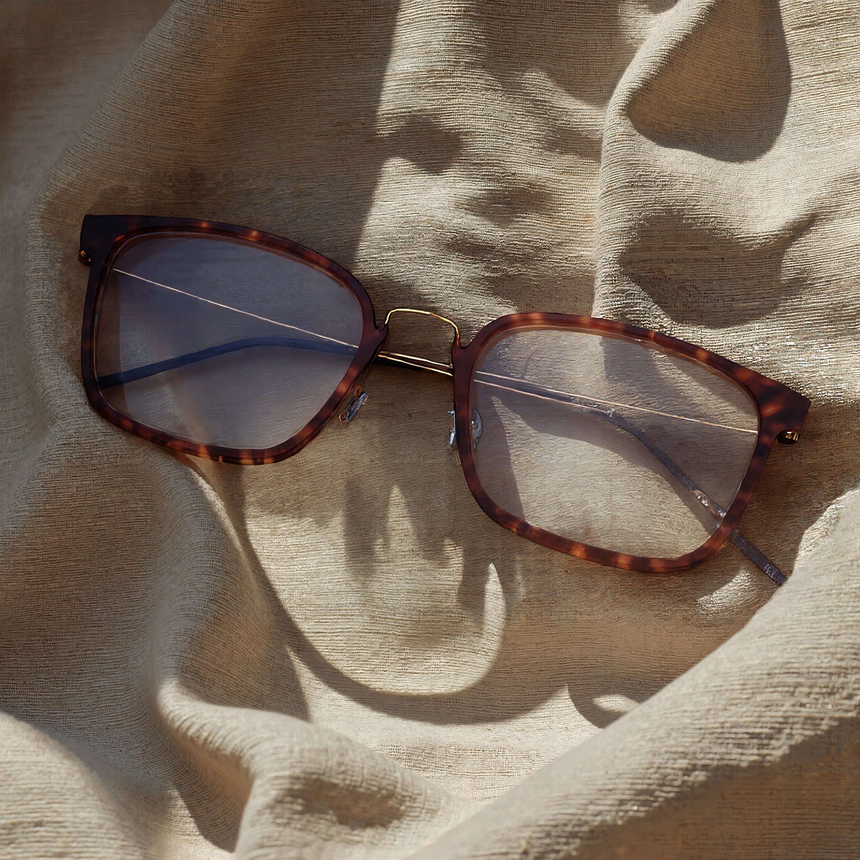 Lyon - Brown Rimmed Eyeglasses