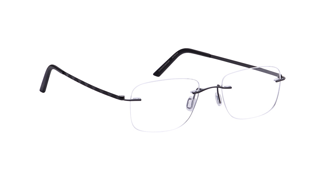 Versailles - Black Rimless Eyeglasses