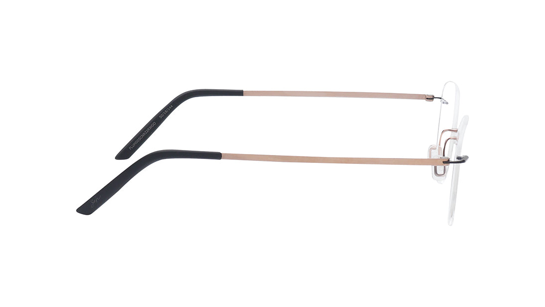 Versailles - RoseGold Rimless Eyeglasses