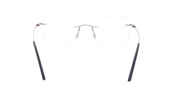 Versailles - RoseGold Rimless Eyeglasses