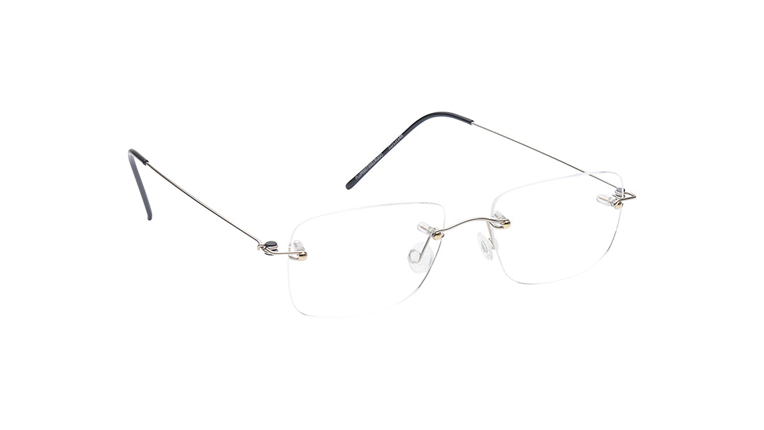 Nantes - Gold Rimless Eyeglasses