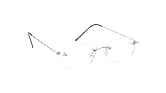 Nantes - Gold Rimless Eyeglasses